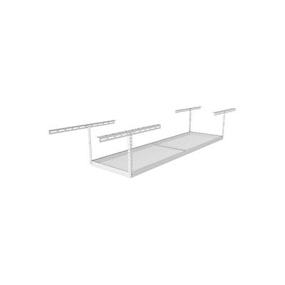 SafeRacks 3'x8' Overhead Storage Rack 12" to 21" Drop - White