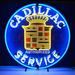 Neonetics Cadillac Service 24-Inch Neon Sign