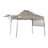 Quik Shade Taupe 10' x 17' Straight Leg Canopy