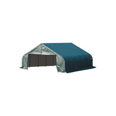 ShelterLogic 22x20x11 ShelterCoat Peak Style Shelter (Green Cover)