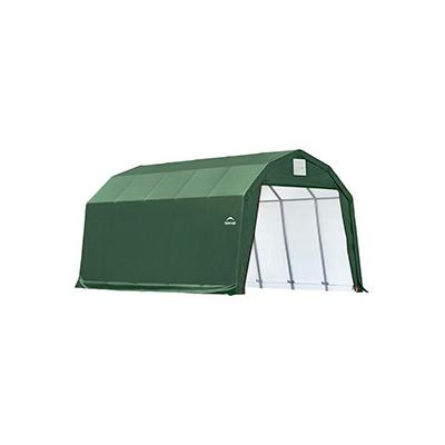 ShelterLogic 12x20x11 ShelterCoat Barn Style Shelter (Green Cover)