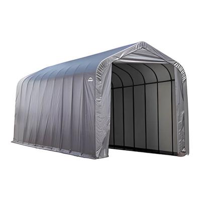 ShelterLogic 15x24x12 ShelterCoat Peak Style Shelter (Gray Cover)