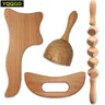 Outils de massage thérapeutique en bois kit Maderoterapia outils de sculpture du corps outil de