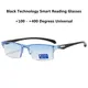 Lunettes de lecture anti-rayons bleus unisexes n'aime automatique intelligent puissance de mise au