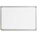 Flash Furniture YU-60X90-WHITE-GG Wall Mount Dry Erase Board w/ Aluminum Frame - 36"W x 24"H, White, 2.75 in