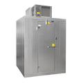 Norlake KLB87812-C Kold Locker Indoor Walk-In Cooler w/ Left Hinge Door - Top Mount Compressor, 8' x 12' x 8' 7"H, Floor