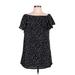 harper & me Casual Dress: Black Polka Dots Dresses - Women's Size 10