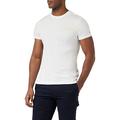 Tommy Hilfiger Herren T-Shirt Kurzarm Pop Color Rundhalsausschnitt, Weiß (White), 3XL
