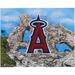 Los Angeles Angels 16" x 20" Photo Print - Designed and Signed by Artist Maz Adams Limited Edition of 25