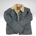 Levi's Jackets & Coats | Levis Jean Jacket Nwot | Color: Blue/Cream | Size: S