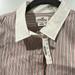 J. Crew Tops | J Crew Haberdashery Button Down Stretch Shirt White Collar Cuffs Stripe Pink Xs | Color: Pink/White | Size: Xs