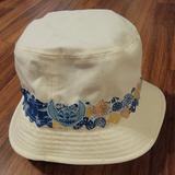 Disney Accessories | Disney Parks Stitch Cream Embroidered Bucket Hat - New | Color: White | Size: Os