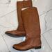 Madewell Shoes | Madewell Knee High Leather Riding Boots, Cognac Leather, Size 11 | Color: Brown | Size: 11