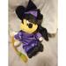 Disney Toys | Disney Toy Factory 14" Minnie Mouse Witch Plush Doll Purple W/Cape & Broom | Color: Purple | Size: Osg