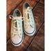 Converse Shoes | Converse All Star Girl’s Low Top Lace Up Iridescent Nwot Size 3 | Color: White | Size: 3g