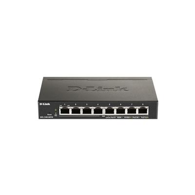 D-Link DGS-1100-08PV2 8-Port L2 PoE EasySmart Gigabit Switch Image