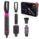 5 in 1 Hair Styler, Blow Drying Brush, Hair Dryer and Curler Set with Interchangeable Brush Head, Electric Hair Curler Straightener Hair Comb for Women, Negative Ion Hair Warp for All Hair