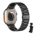Bracelet en acier inoxydable pour Apple Watch Ultra Band Bracelet en métal pour montre