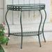 DreamBone International Caravan Santa Fe Outdoor Half Moon Patio Console Table