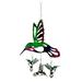 hummingbird wind chime outdoor and indoor decoration metal color painting mobile wind chime terrace balcony garden decoration dark tone style gift for mom large wind chimes for outside 50