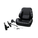 Rally Low Back Seat - RH - Black Vinyl