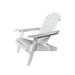 Sunshine Wheat Adirondack Chair Lawn and Folding Chair Weather Resistant Patio Chair Outdoor Chairs Patio Seating Fire Pit Chairs Wood Chairs for Adults Yard Garden.