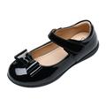 JDEFEG Size 8 Toddler Girl Shoes Girl Shoes Small Leather Shoes Single Shoes Children Dance Shoes Girls Performance Shoes Big Girls Shoes Size 4 Pu Black 38