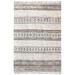 Casavani Vintage Area Kilim Gray Rugs Natural Fiber Cotton Durries 6x8 feet