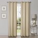 Superior Solid Blackout Curtain Set of 8 42 x 108 Ivory