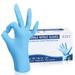 Nitrile Exam Gloves Small | 3.5 Mil Case of 1000Pcs Powder Latex Free | Food Service-Cleaning-Kitchen-Tattoo-Daily Blue