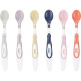 Mr. Pen- Baby Spoons 6 Pack Silicone Baby Spoon Soft-Tip Baby Feeding Spoon Infant Spoons Feeding Spoons for Babies Baby Food Spoon Spoons for Baby Toddler Spoons