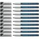 Schneider Maxx 223 Universal-Marker (Non-Permanent F, feucht abwischbar, 0,7 mm) 10er Packung schwarz