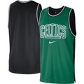 Men's Nike Kelly Green/Black Boston Celtics Courtside Versus Force Split DNA Performance Mesh Tank Top