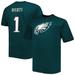 Men's Fanatics Branded Jalen Hurts Midnight Green Philadelphia Eagles Big & Tall Player Name Number T-Shirt