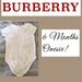 Burberry One Pieces | 6 Month Burberry Onesie | Color: White | Size: Various