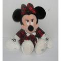 Disney Toys | Disney Plush Minnie Mouse Flannel Nightgown & Bunny Slippers Stuffed Toy 18" | Color: White | Size: Osg