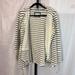 Anthropologie Sweaters | Anthropologie Saturday Sunday Striped Cardigan Sweater, Size Small | Color: Blue/Cream | Size: S