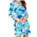 Lilly Pulitzer Dresses | Lilly Pulitzer Upf 50+ Sophia Dress Size Xs | Color: Blue/Pink | Size: Xs