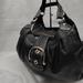 Coach Bags | Coach Lynn Soho Black Leather Hobo 3 Compartment | Color: Black/Silver | Size: Os