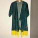 Lularoe Swim | Lularoe Kimono Fringe Cover | Color: Green/Yellow | Size: S