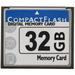 Professional 32GB Compact Flash Memory Card(White&Blue)