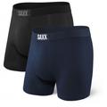 Saxx - Ultra Super Soft Boxer Brief Fly 2-Pack - Kunstfaserunterwäsche Gr S blau