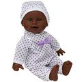 The New York Doll Collection 11 Zoll /28cm Weicher Körper Afroamerikaner Neugeborenes Babypuppe in Geschenkbox - (Bonus Schnuller Inbegriffen)