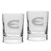 Emporia State Hornets 2-Piece 11.75oz. Luigi Bormioli Square Double Old Fashion Glass Set