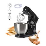 Commercial Chef Electric Stand Mixer 4.7 Quart, 7 Speed Settings Stainless Steel in Black | 12.5 H x 15.3 W x 8.66 D in | Wayfair CHSM53MB