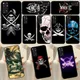 Coque tête de mort pour Redmi Note 7.5 ate 12 11 Pro 10 9 8 Pro 9S 10S 11S 12S 9C 10C