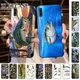 Fishing Lake Tackle Box Coque pour Samsung Galaxy Pêche du sud Poisson bleu A12 A13 A14 A22