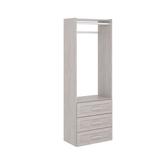 Dotted Line™ Zac Closet System Manufactured Wood in Gray | 72 H x 25.13 W x 14 D in | Wayfair 237E2E5C88364CB08413DE805B35CE82