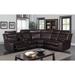 Multi Color Reclining Sectional - Latitude Run® 180" Wide Faux Leather Reclining Corner Sectional Faux Leather | 24 H x 180 W x 30.5 D in | Wayfair