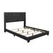 Latitude Run® Bed Wood & /Upholstered/Microfiber/Microsuede in Gray | 4.92 H x 67.32 W x 35.43 D in | Wayfair 1D7AB1388B954C91B98FB8B8D1E32650